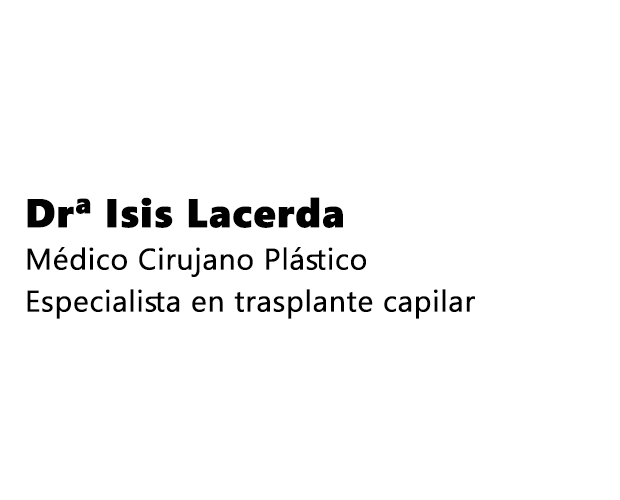 Drª Isis Lacerda - Clínica Isis